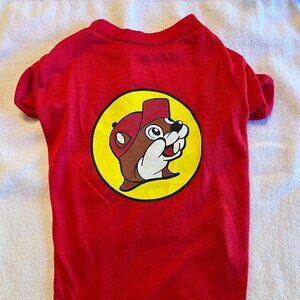 Buc-ee's Medium Red Dog or Cat Shirt